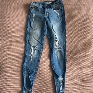 Vici dolls destructed skinny denim